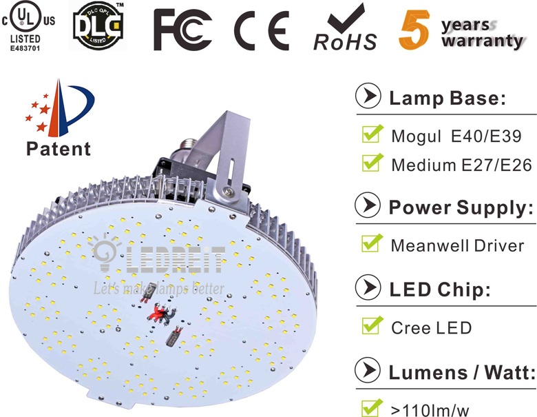 300w led retrofit light kit